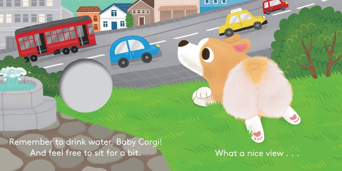 Baby Corgi Butt: Little Finger Puppet Book - vibeboxshop