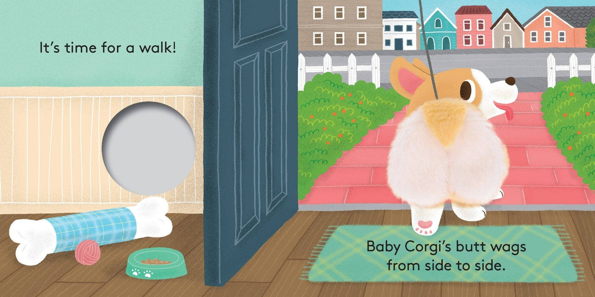 Baby Corgi Butt: Little Finger Puppet Book - vibeboxshop