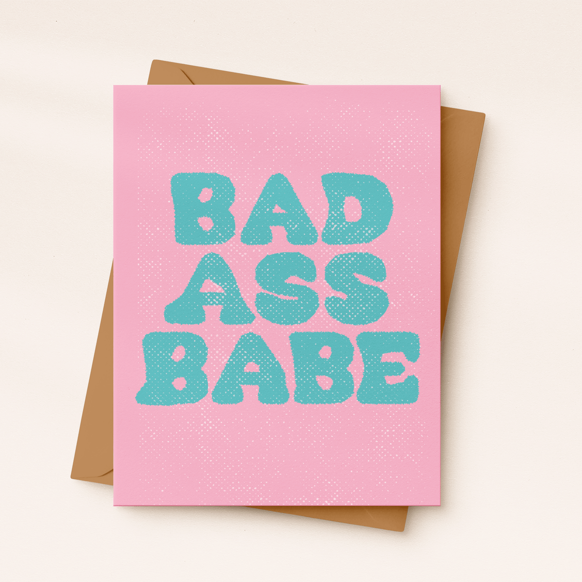 Badass Babe Card - vibeboxshop