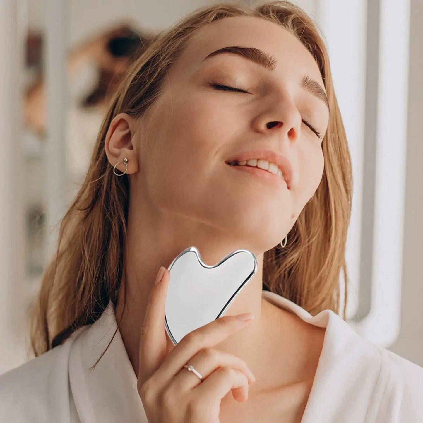 Bhava Stainless Steel Gua Sha - vibeboxshop