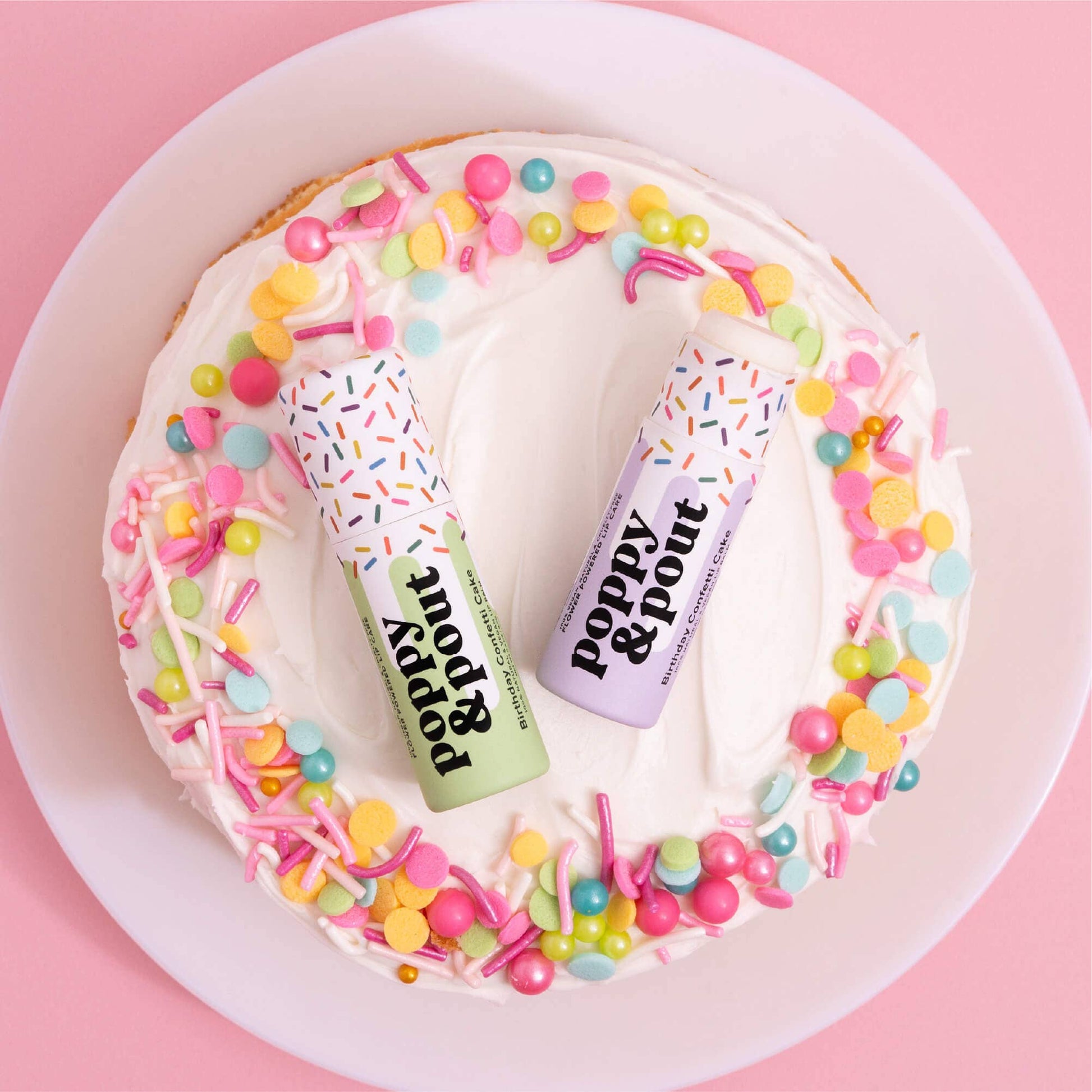 Birthday Cake Lip Balm Purple - vibeboxshop