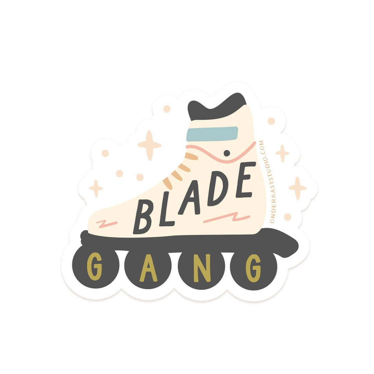 Blade Gang Rollerblades Sticker - vibeboxshop