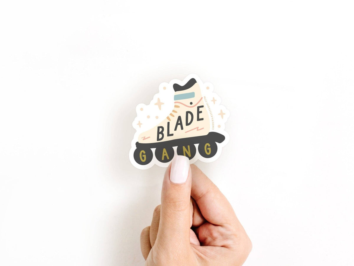 Blade Gang Rollerblades Sticker - vibeboxshop