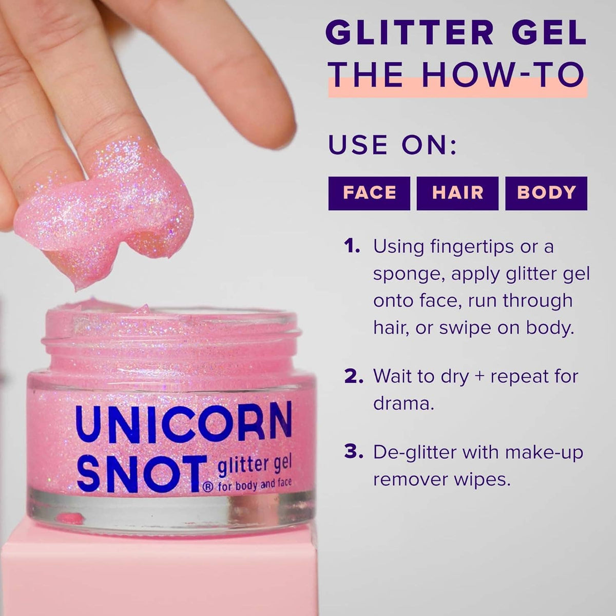 Body Glitter Gel - vibeboxshop