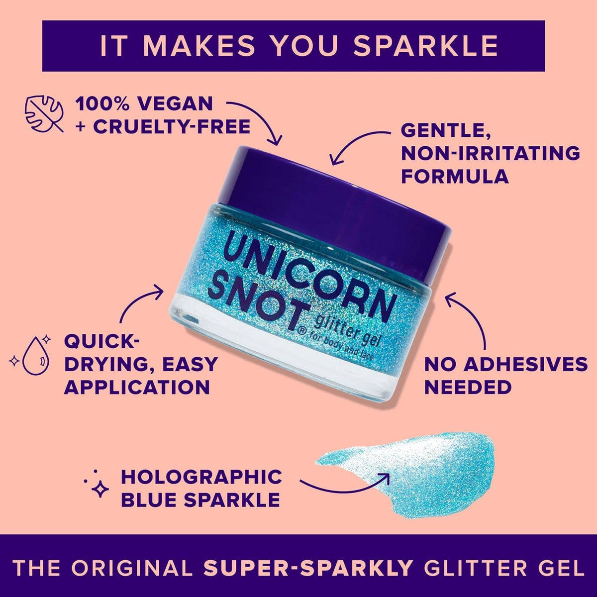 Body Glitter Gel - vibeboxshop