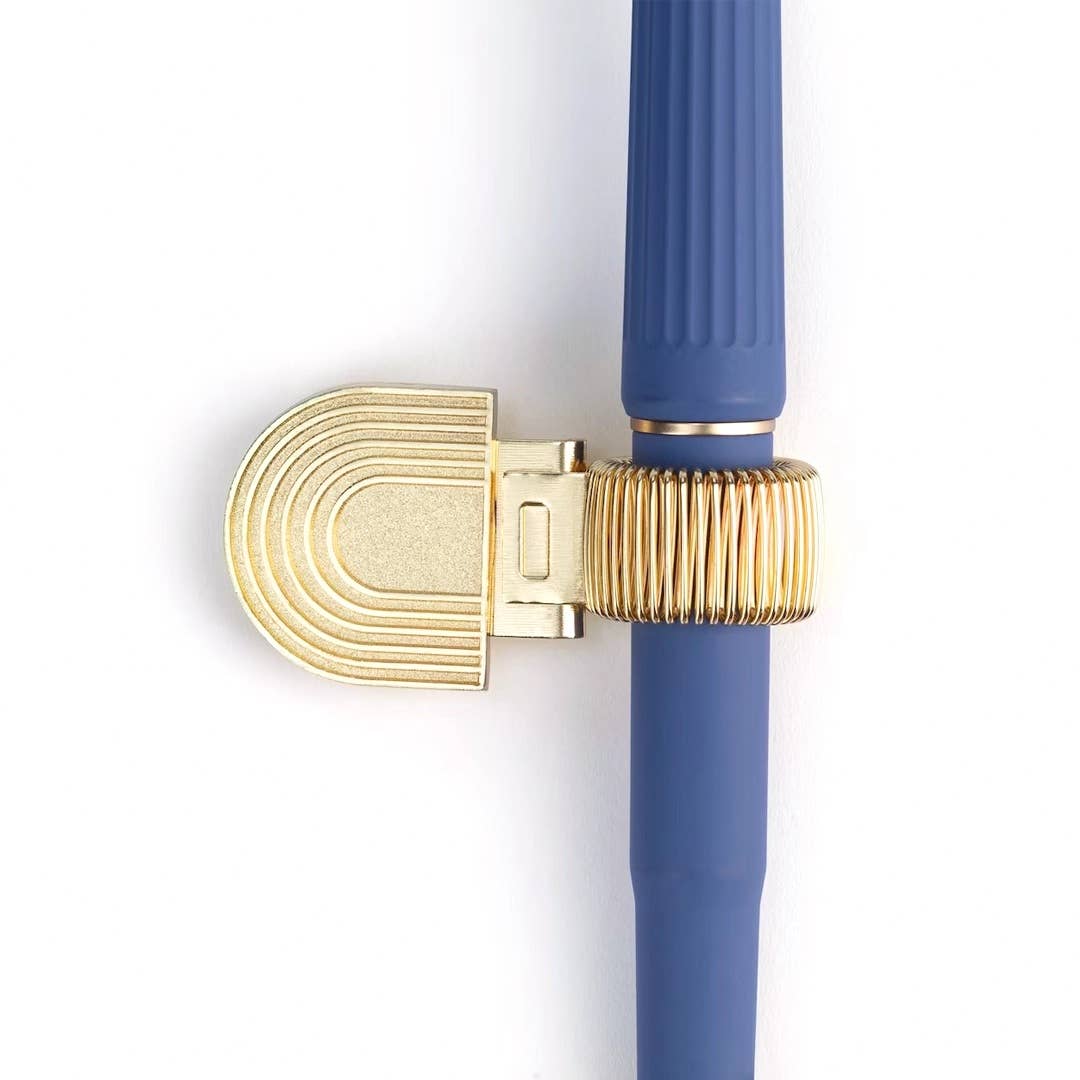 Brass Rainbow Pen Clip - vibeboxshop