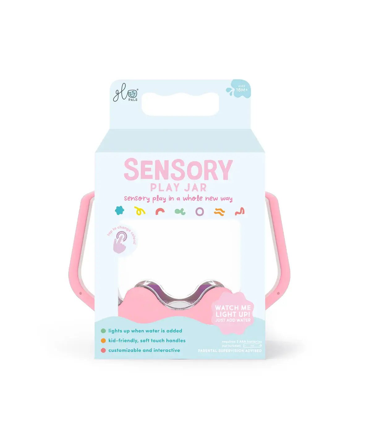 Bubblegum Pink Sensory Play Jar  - vibeboxshop