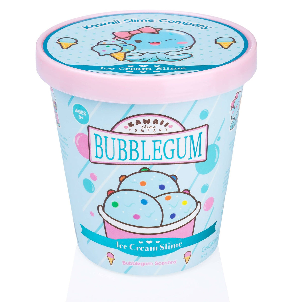 Bubblegum Scented Ice Cream Pint Slime - vibeboxshop