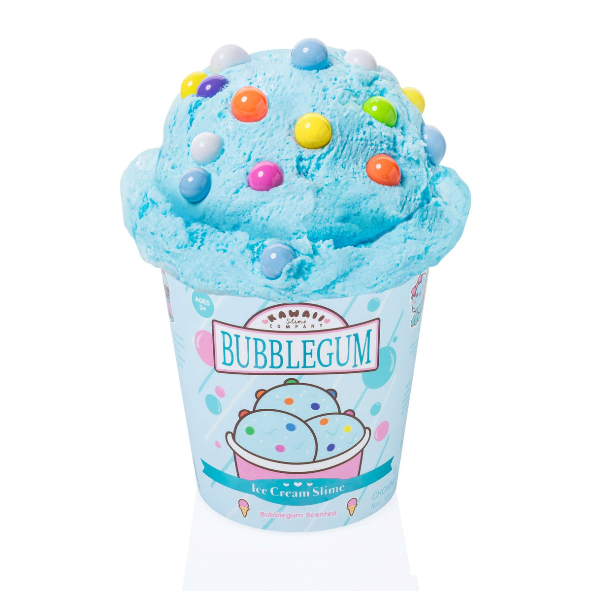 Bubblegum Scented Ice Cream Pint Slime - vibeboxshop