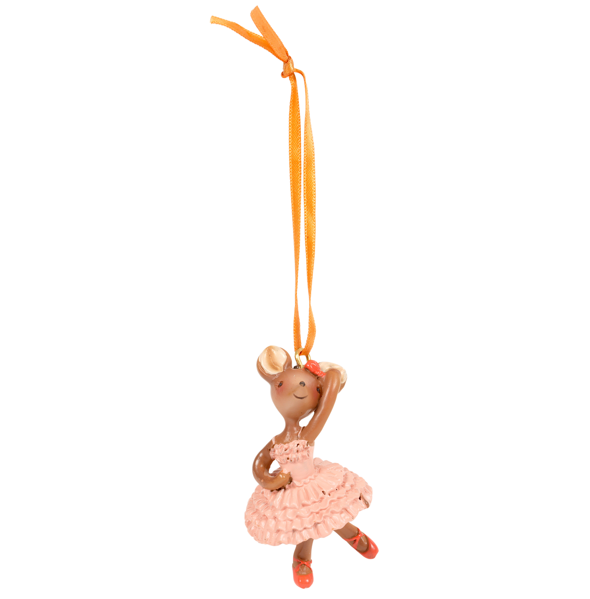Ballerina Mouse Ornament