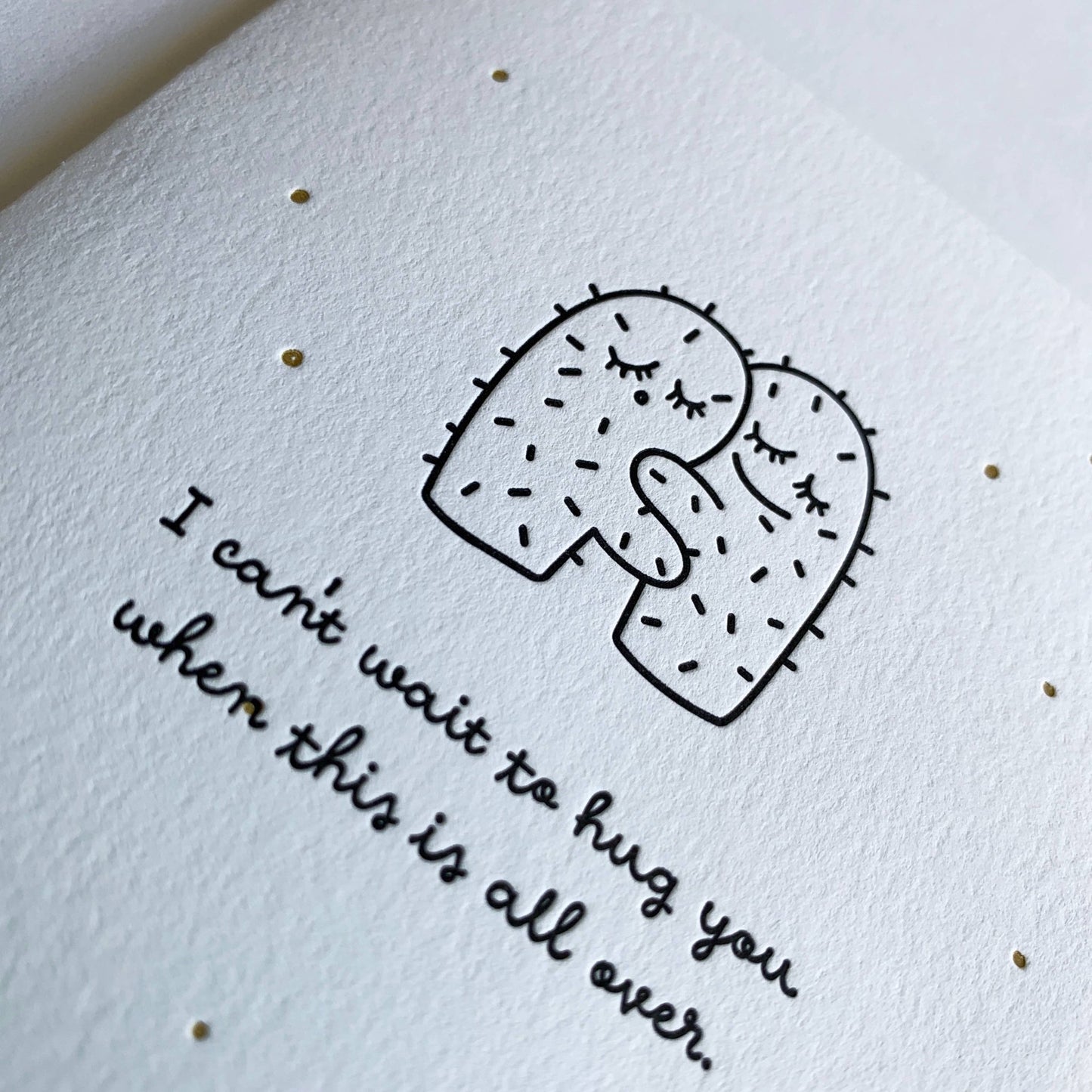 Cactus Encouragement Card  - vibeboxshop