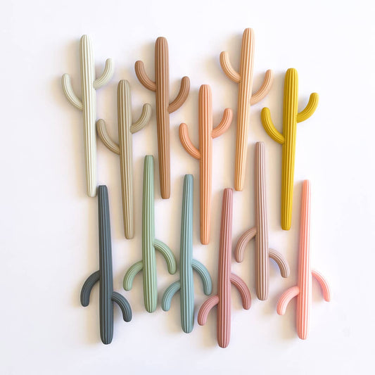 Cactus Silicone Teether/Straw - vibeboxshop