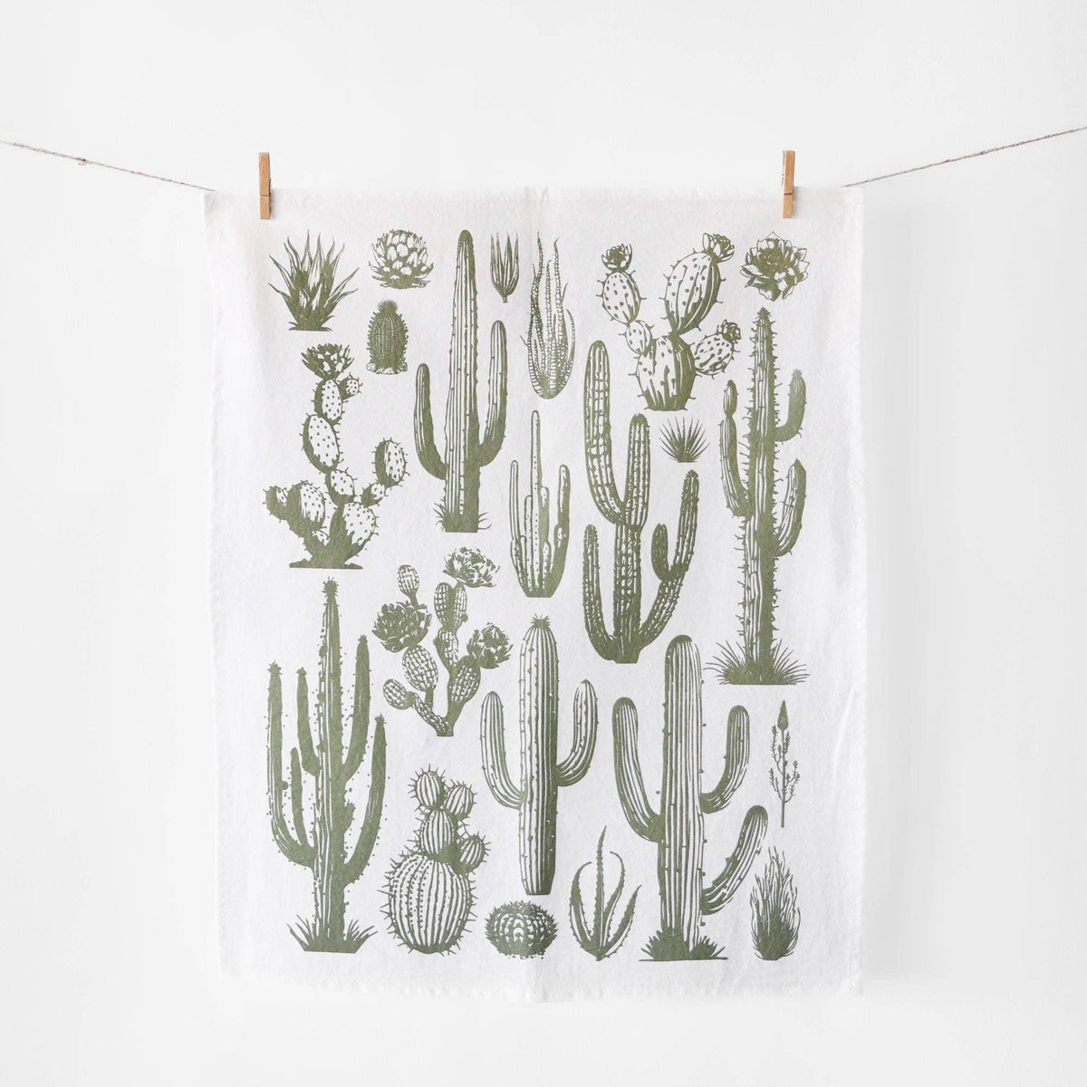 Cactus Tea Towel - vibeboxshop