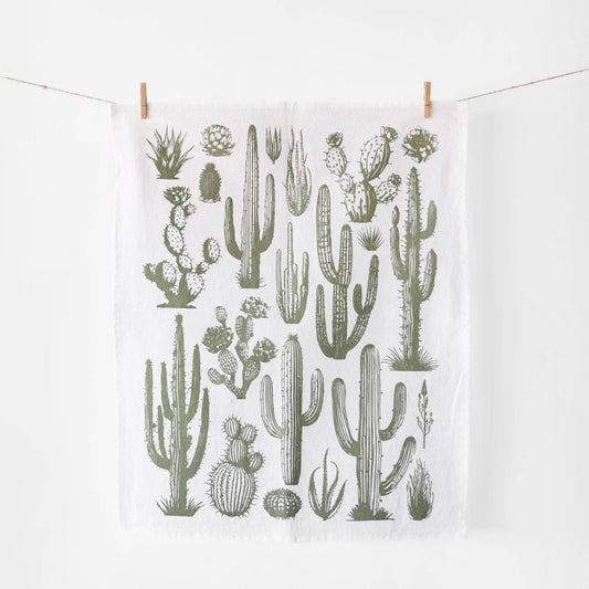 Cactus Tea Towel - vibeboxshop