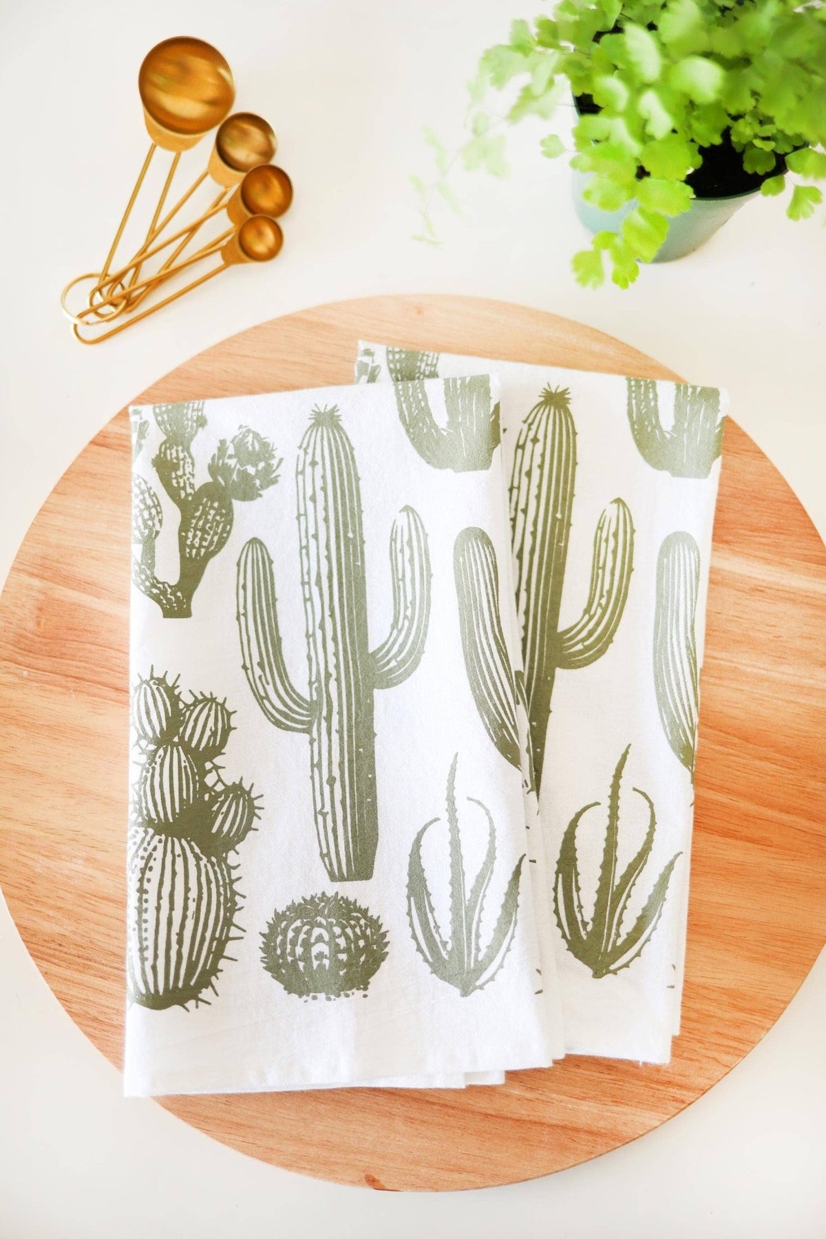 Cactus Tea Towel - vibeboxshop