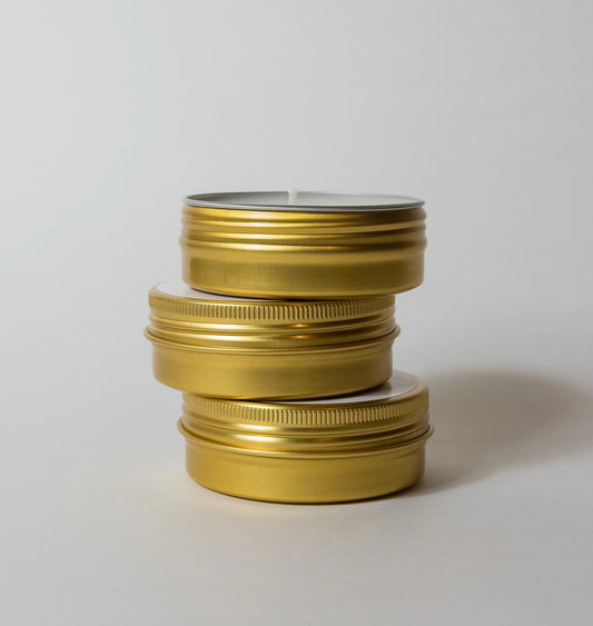 Cactus Water Gold Tin Candle - vibeboxshop