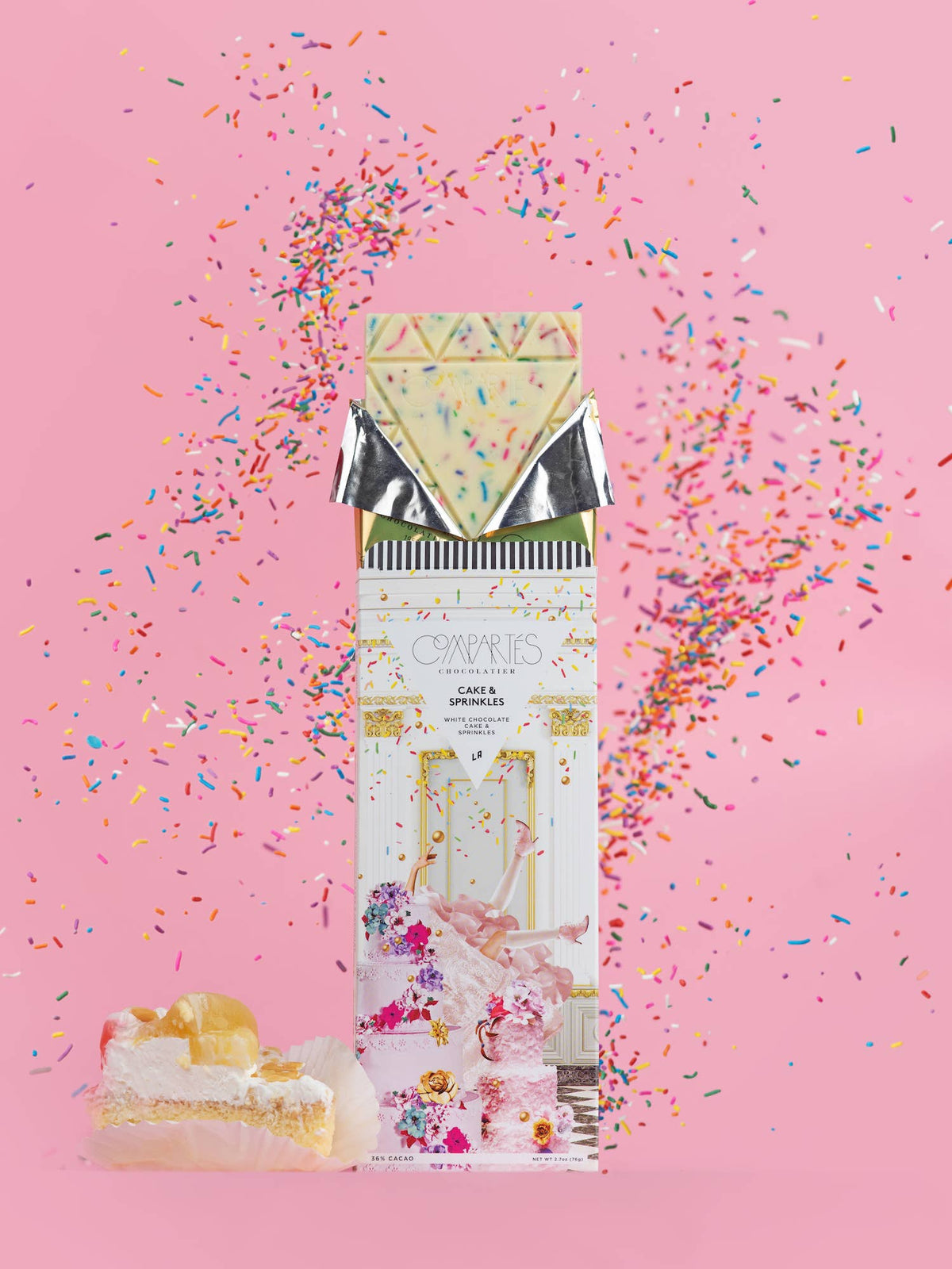 CAKE and Sprinkles Chocolate Bar - vibeboxshop
