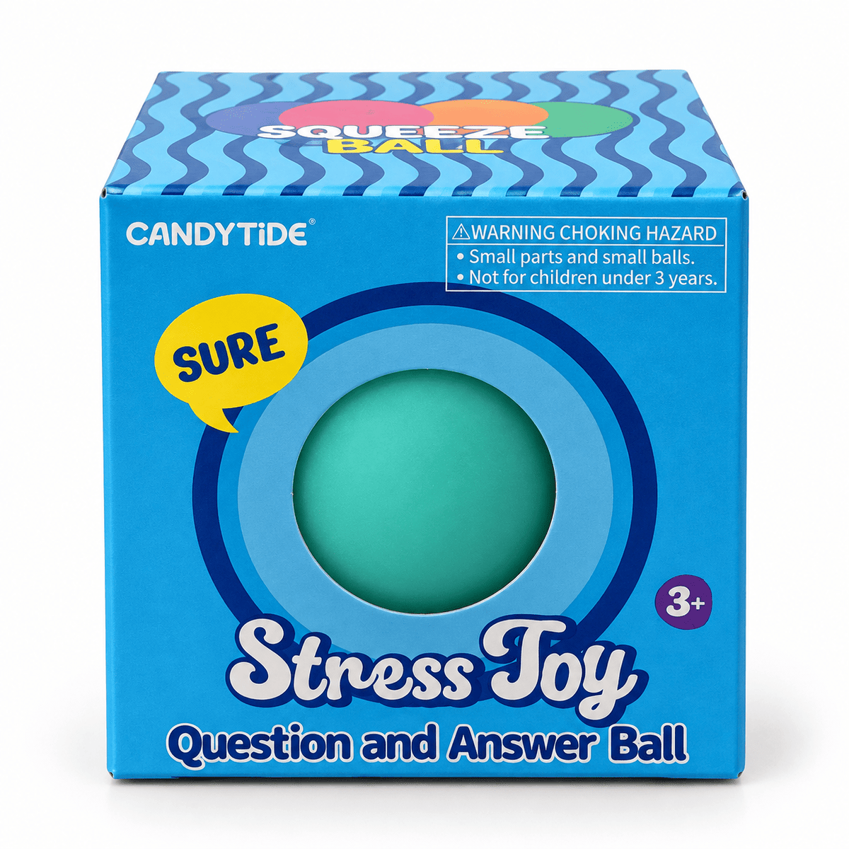 CandyTide Question & Answer Squishy Ball - vibeboxshop