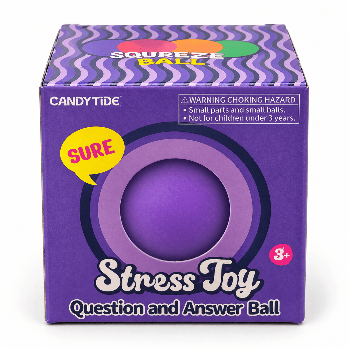 CandyTide Question & Answer Squishy Ball - vibeboxshop