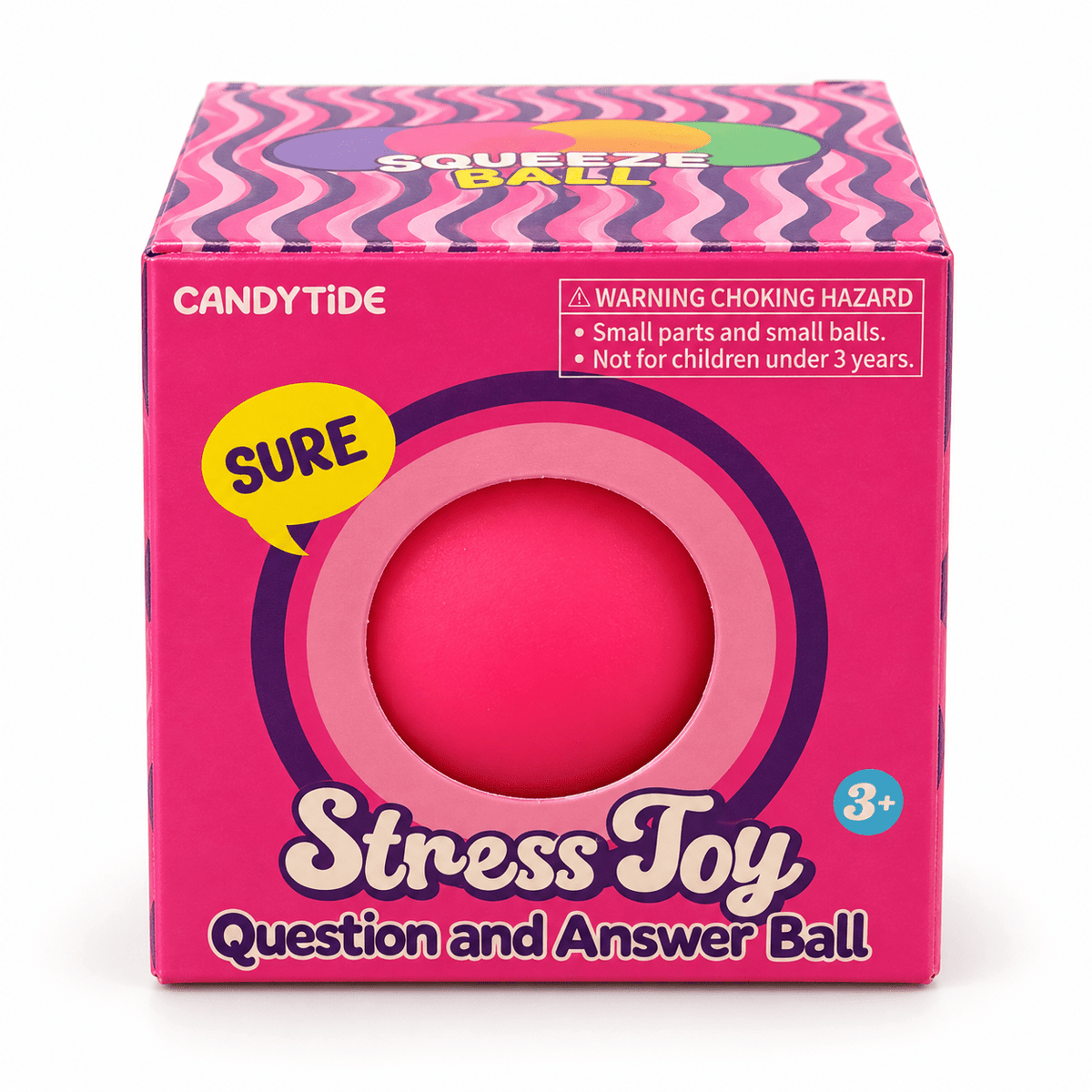 CandyTide Question & Answer Squishy Ball - vibeboxshop