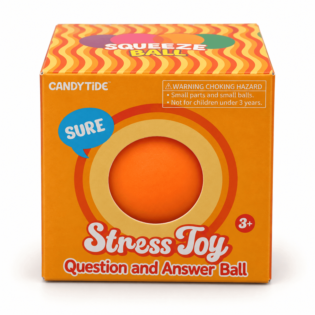 CandyTide Question & Answer Squishy Ball - vibeboxshop