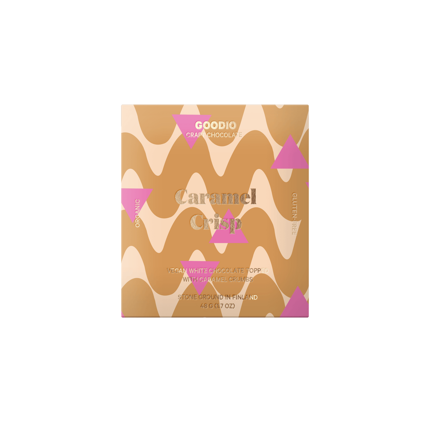 Caramel Crisp White Chocolate - vibeboxshop
