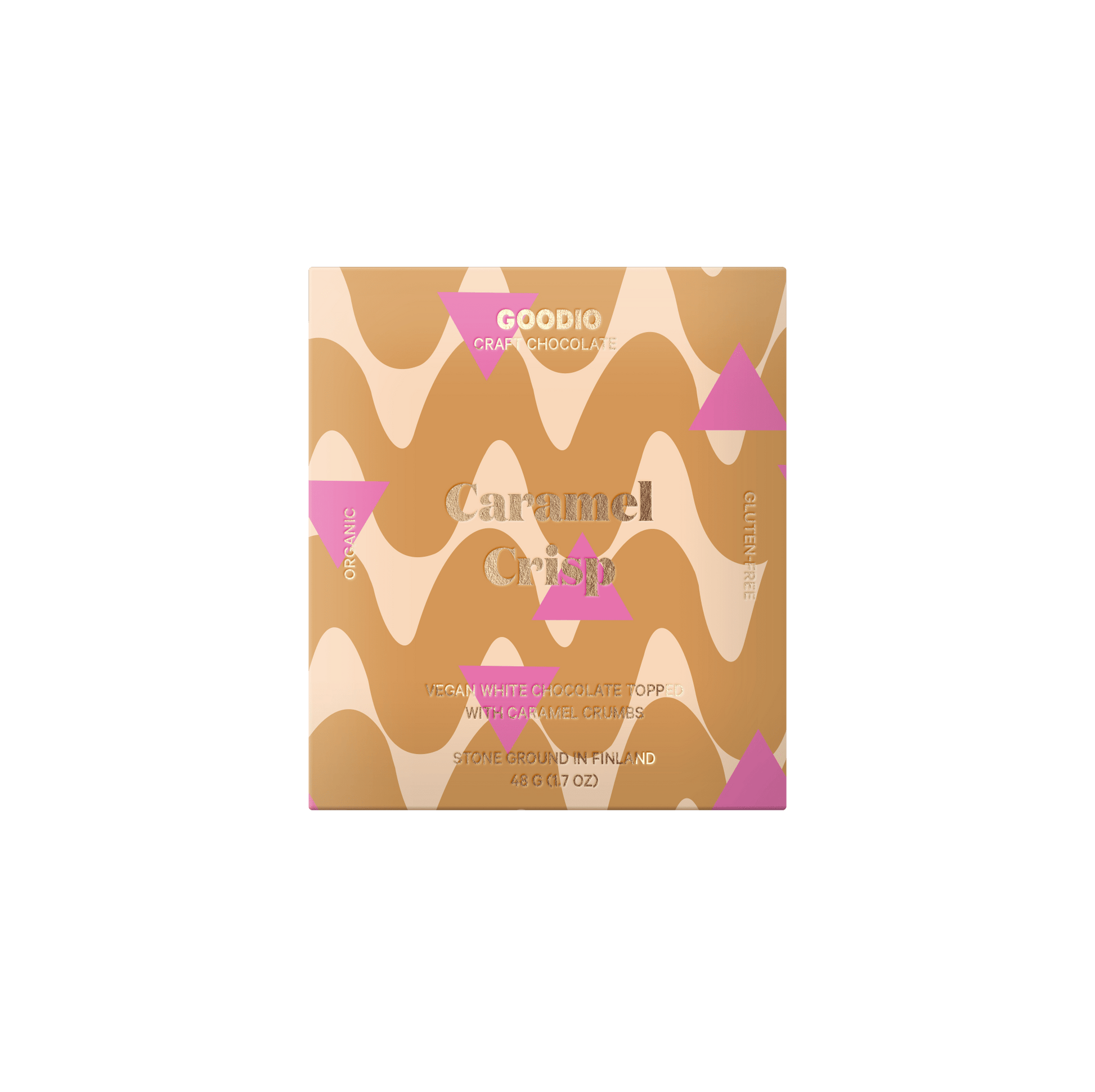 Caramel Crisp White Chocolate - vibeboxshop