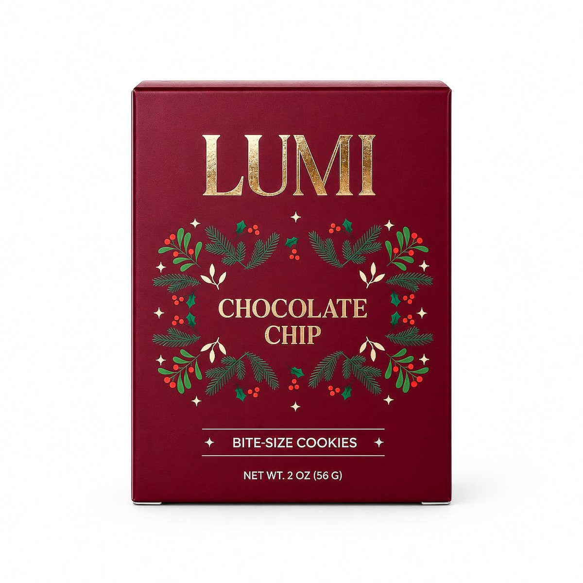 Holiday Chocolate Chip Cookies – 2 oz