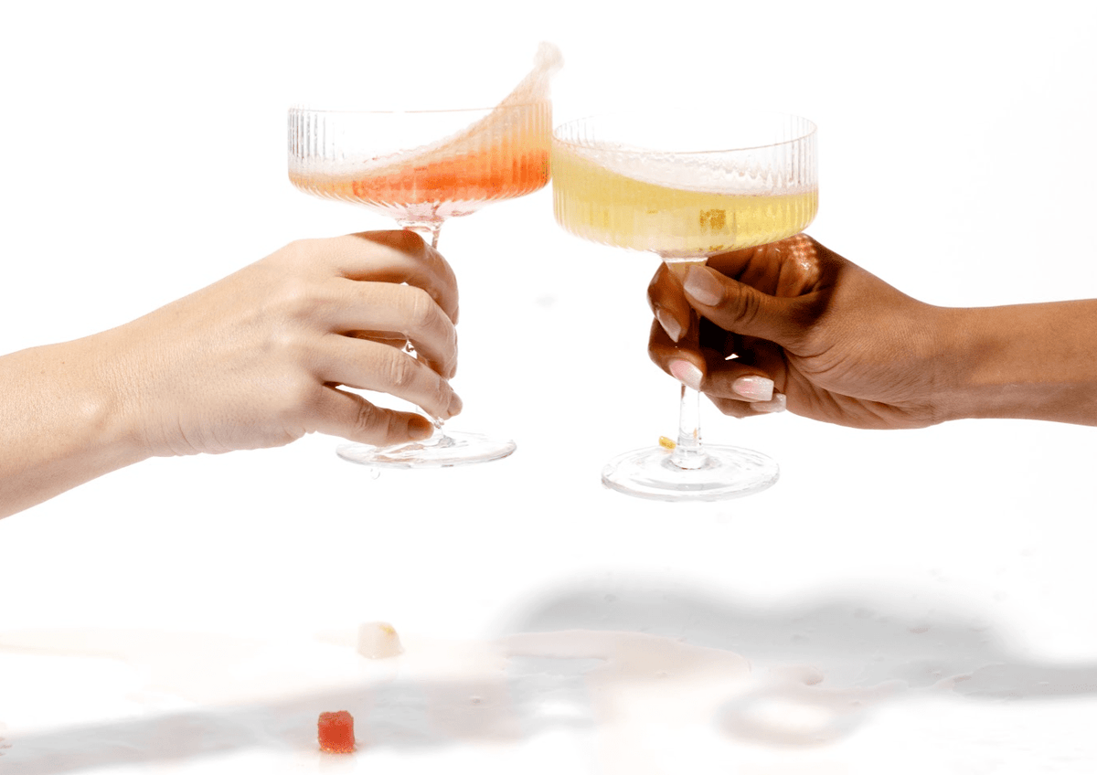 Champagne Bellini Mixer | Strawberry & Raspberry - vibeboxshop