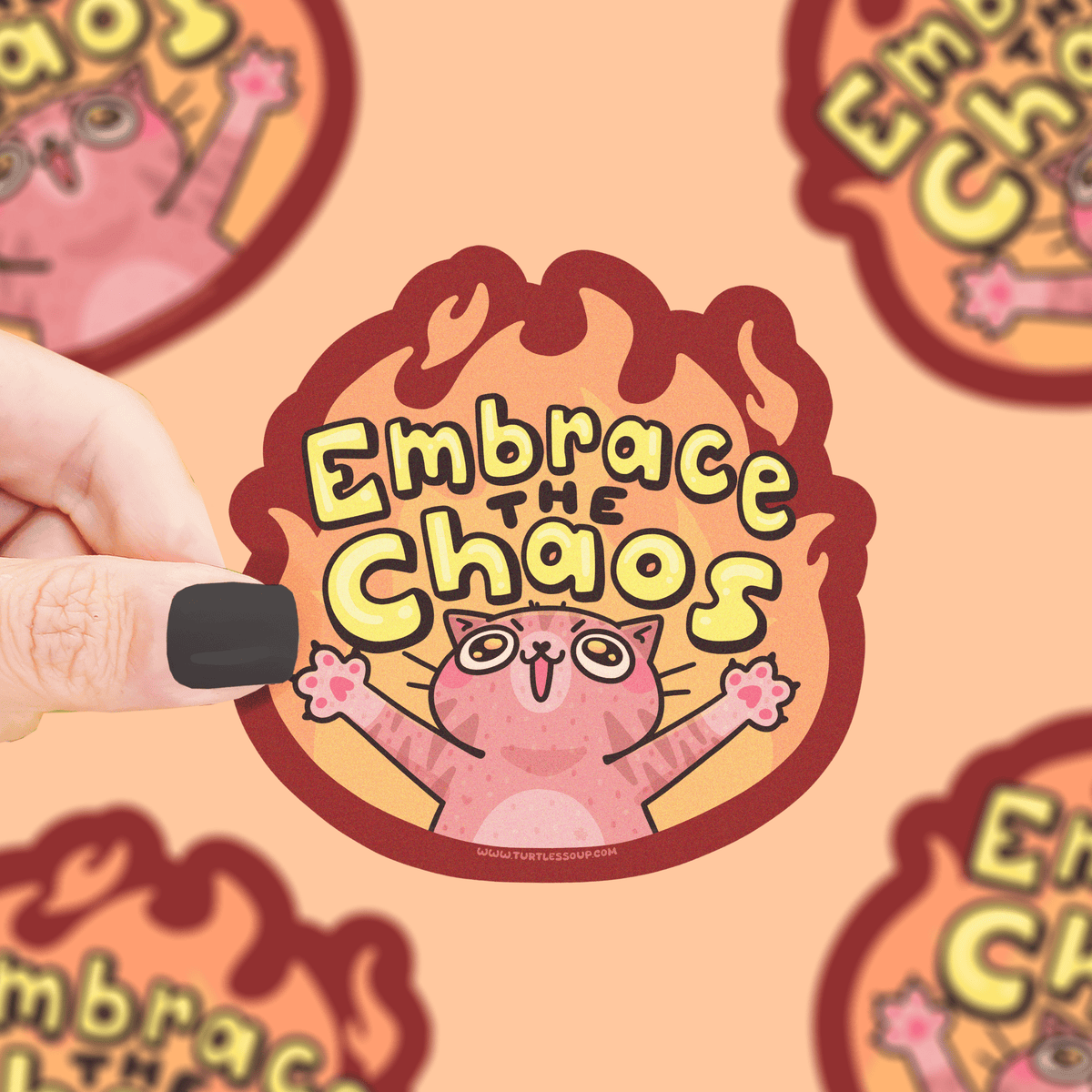 Chaos Sticker - vibeboxshop