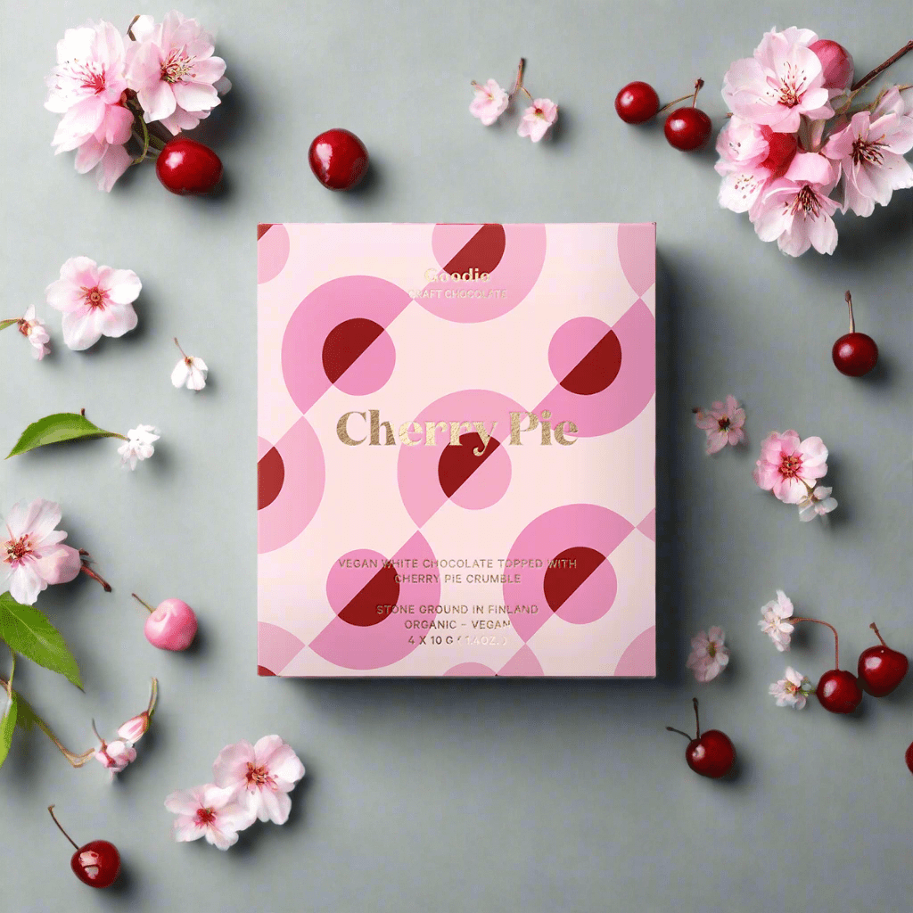 Cherry Pie Organic White Chocolate - vibeboxshop
