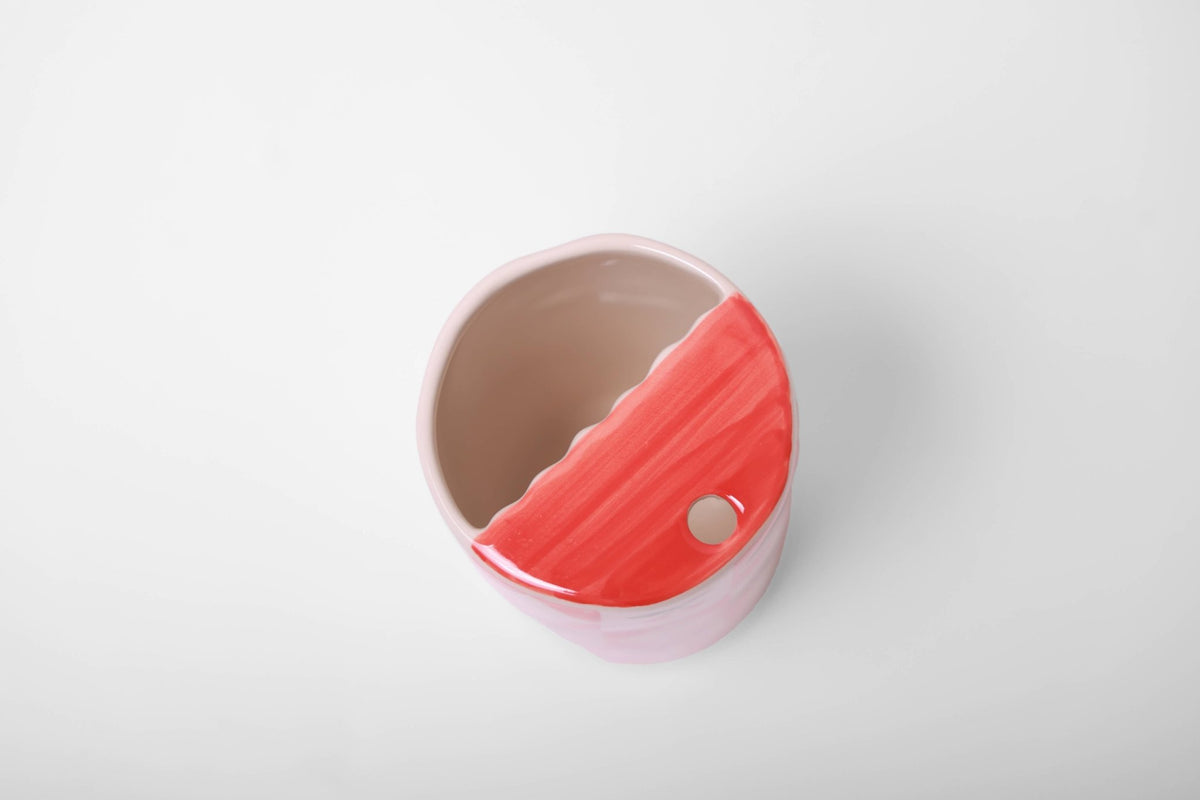Cherry Travel Ceramic Tumbler - vibeboxshop