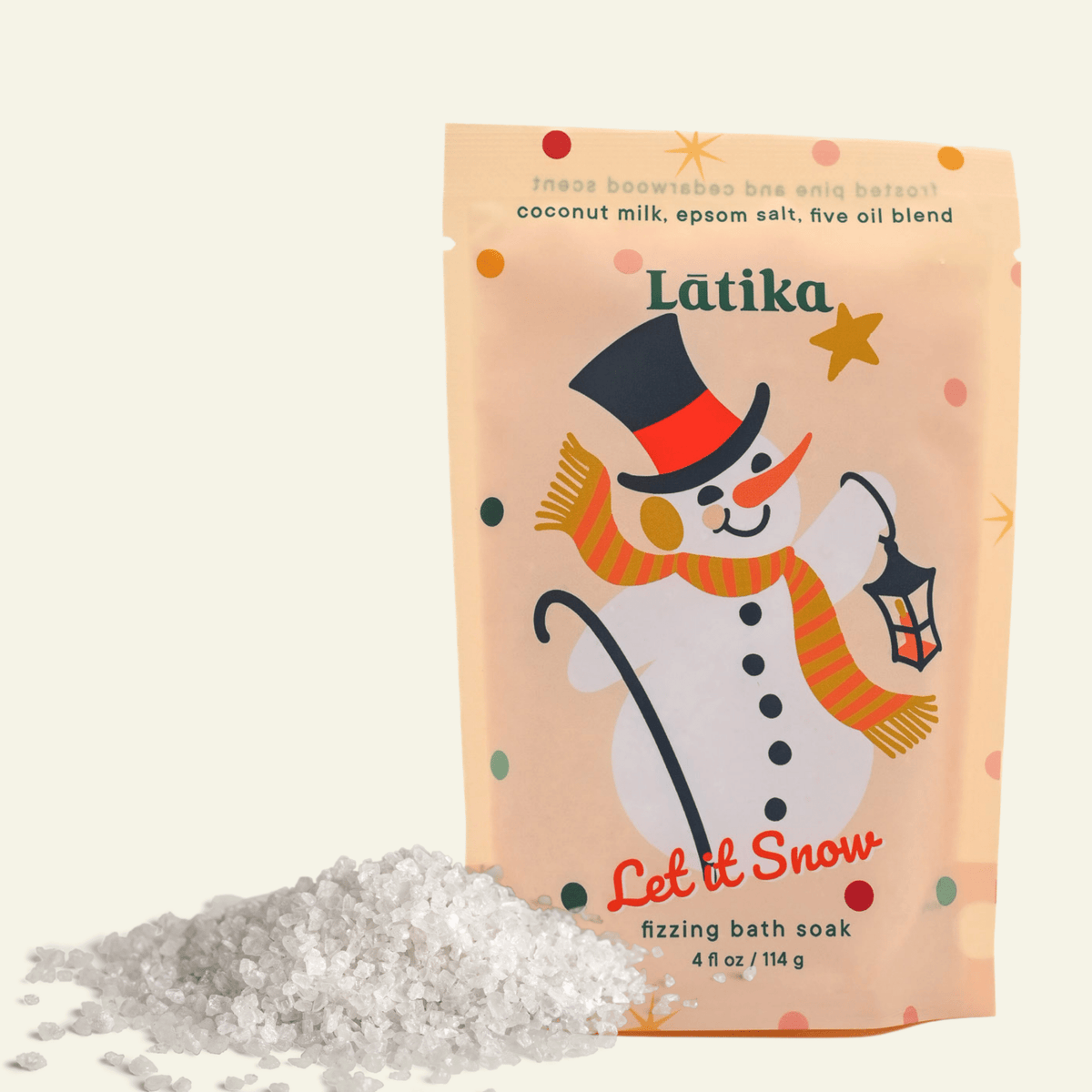 Christmas Snowman Bath Salt - vibeboxshop