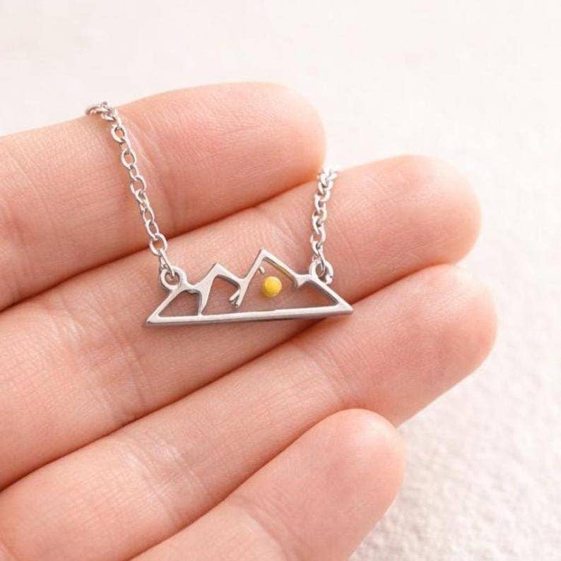 Class of 2026 Mountain Mustard Seed Necklace - vibeboxshop