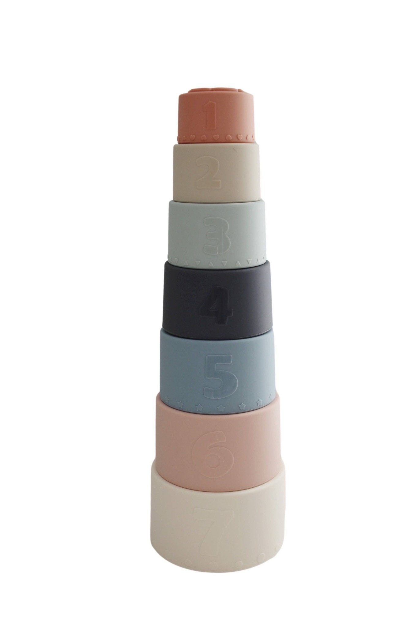 Classic Silicone Stacking Nesting Cups - vibeboxshop