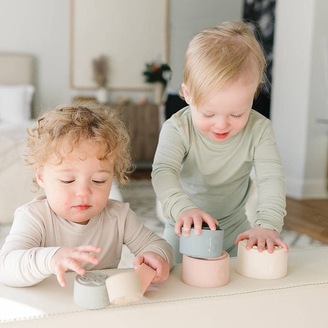 Classic Silicone Stacking Nesting Cups - vibeboxshop