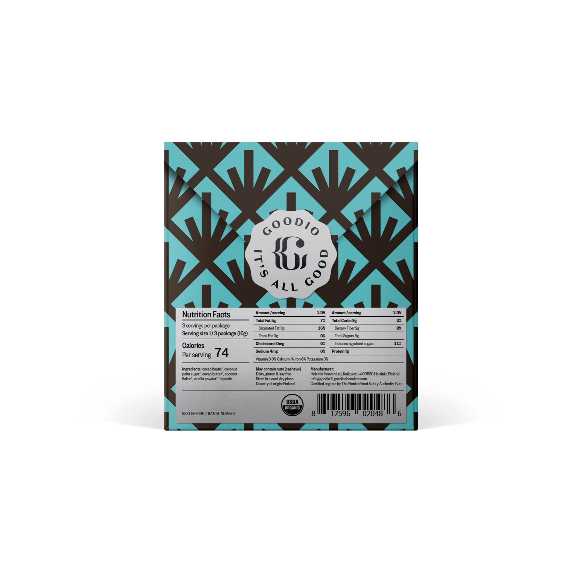 Coconut Chocolate 51% - vibeboxshop
