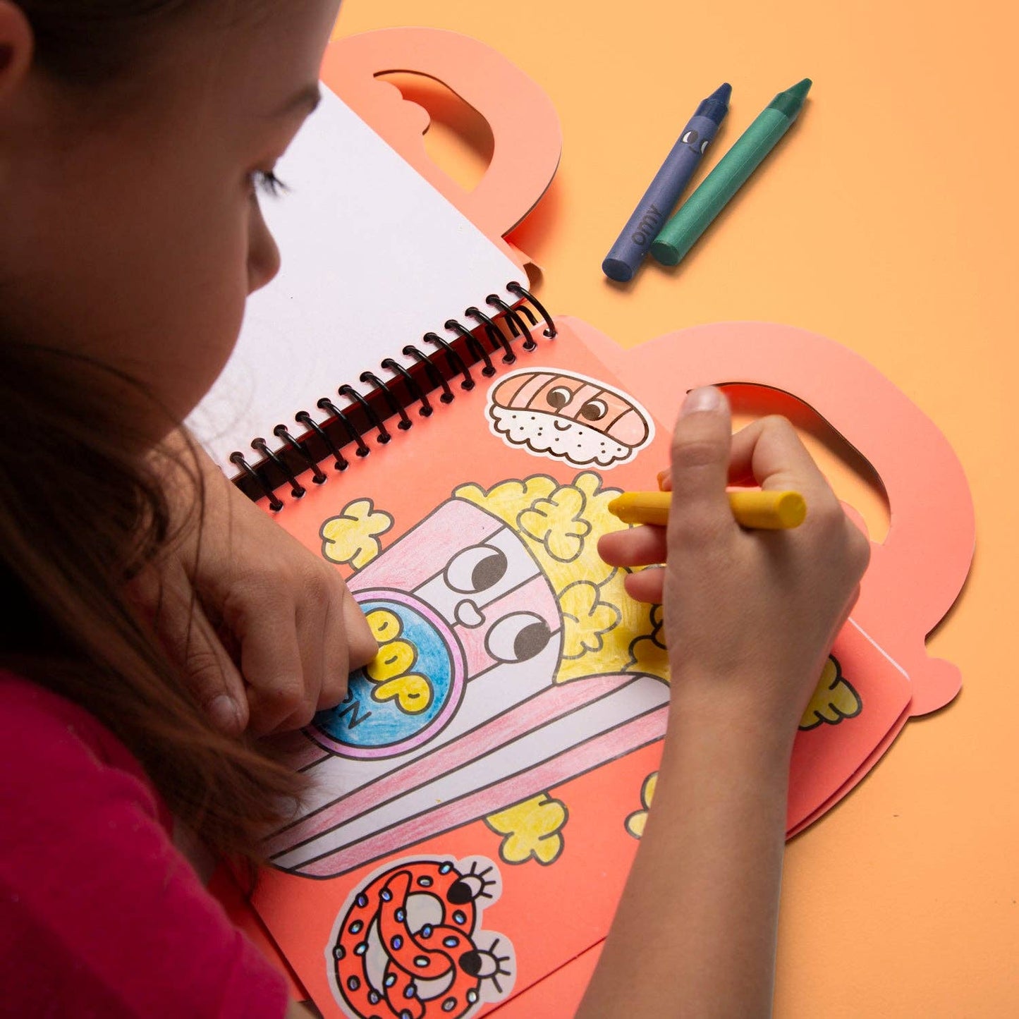 Coloring & Sticker Book | Yummy - vibeboxshop