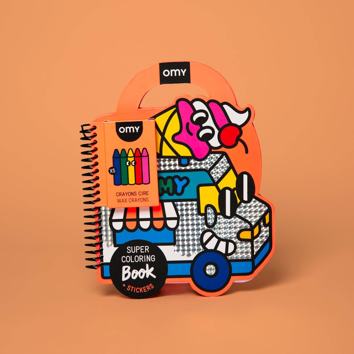 Coloring & Sticker Book | Yummy - vibeboxshop