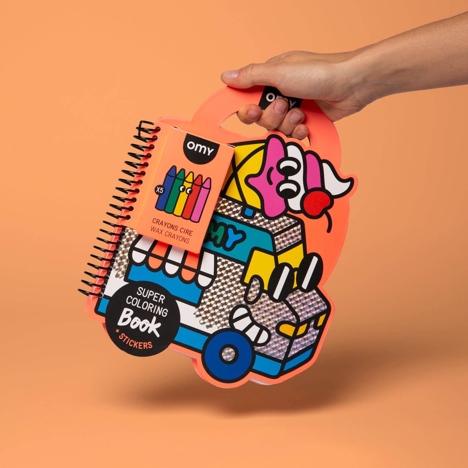 Coloring & Sticker Book | Yummy - vibeboxshop