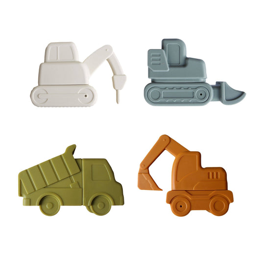 Construction Silicone Bath Toy Set - vibeboxshop