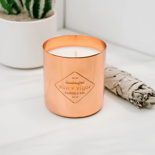 Copper Candle with optional branding (Copy) - vibeboxshop