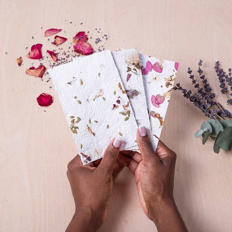 Crafters Flower Paper Kit - vibeboxshop