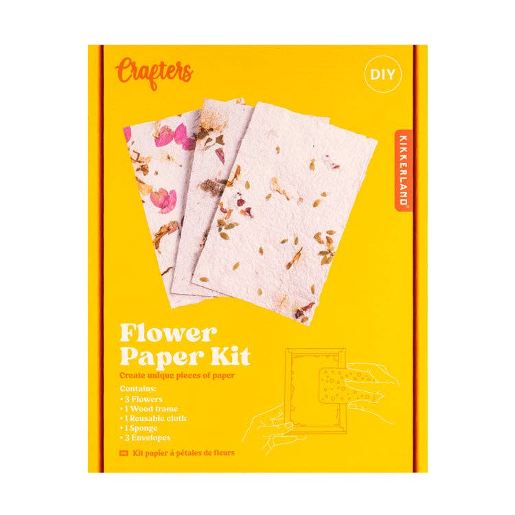 Crafters Flower Paper Kit - vibeboxshop