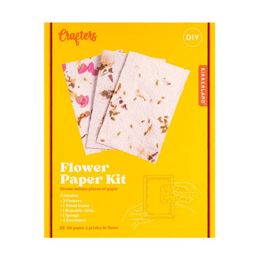 Crafters Flower Paper Kit - vibeboxshop