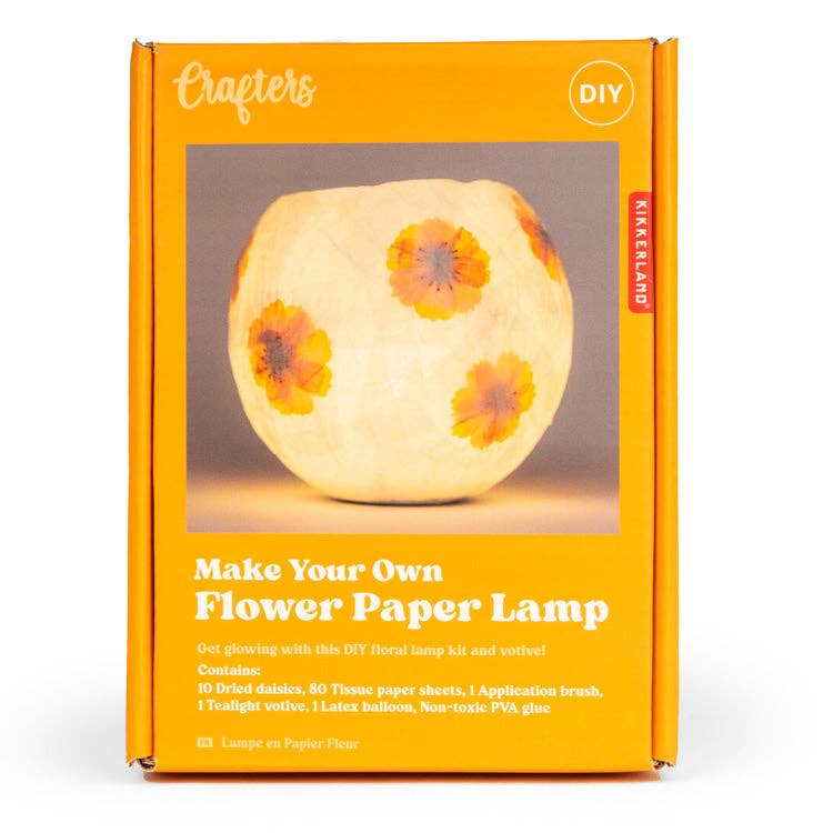 Crafters Flower Paper Lamp - vibeboxshop