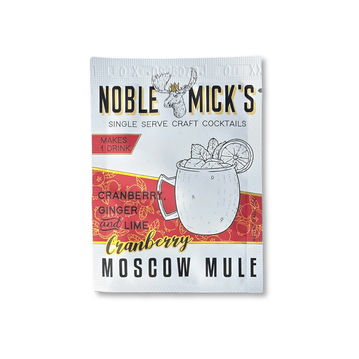 Cranberry Moscow Mule Single Serve Craft Cocktail - vibeboxshop