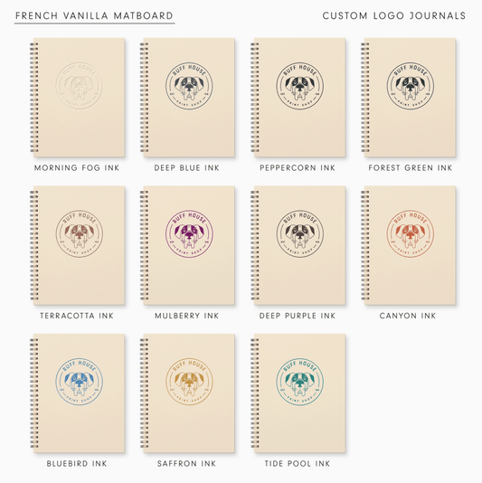 Custom Branded Notebook (25 unit minimum) - vibeboxshop