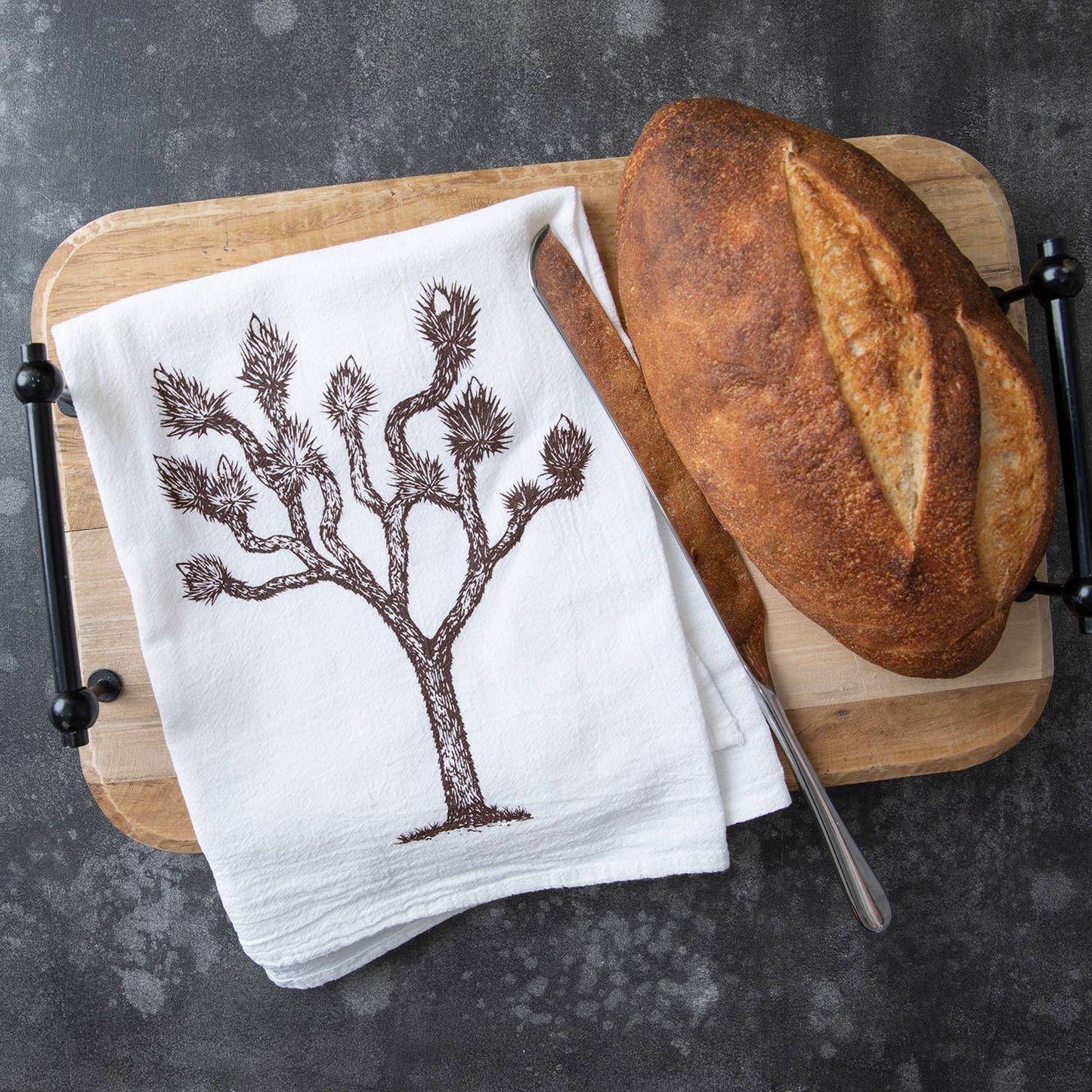 Joshua Tree Tea Towel | Screen Printed