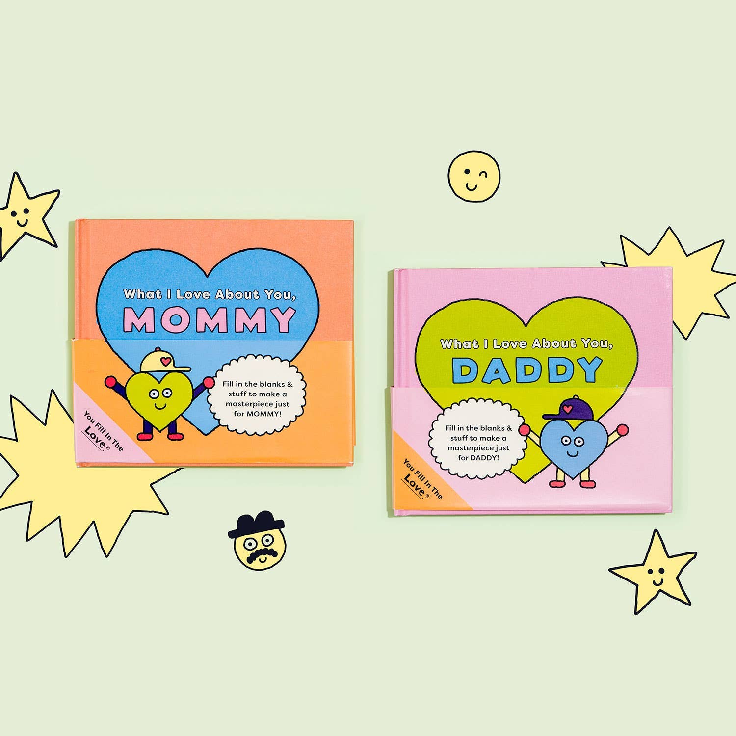 Daddy Fill in the Love Book - vibeboxshop